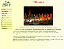 Tablet Screenshot of feelthefeet.net